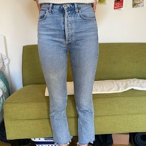 Agolde kick flare jeans
